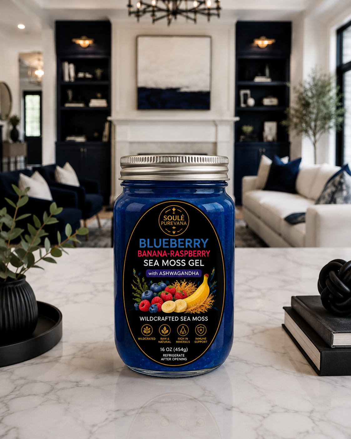 Berry Superblend Sea Moss Gel