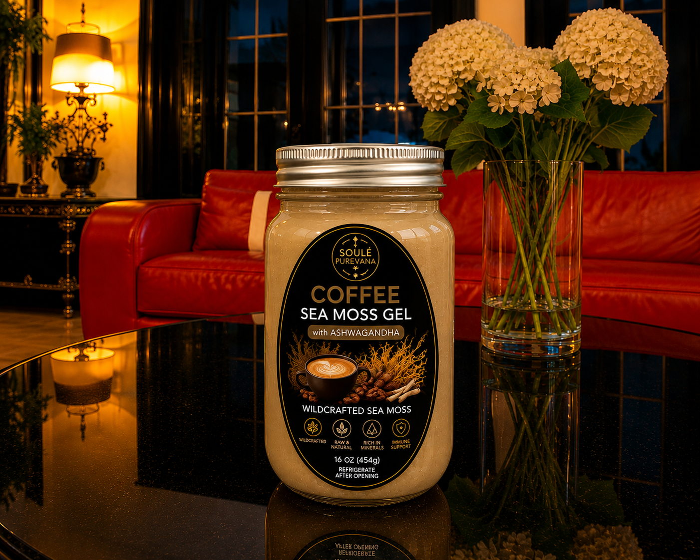 Artisanal Coffee Sea Moss Gel